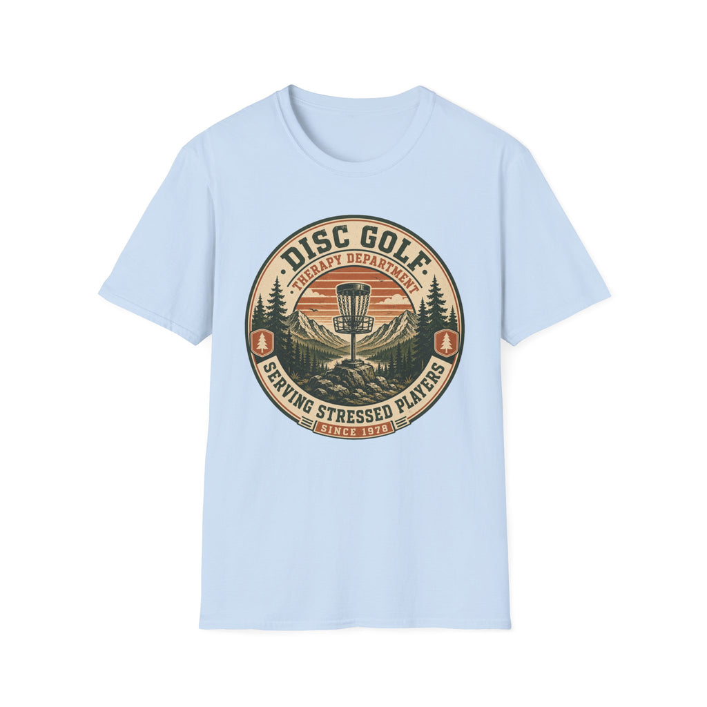 Disc Golf Therapy Department Vintage Disc Golf T-Shirt