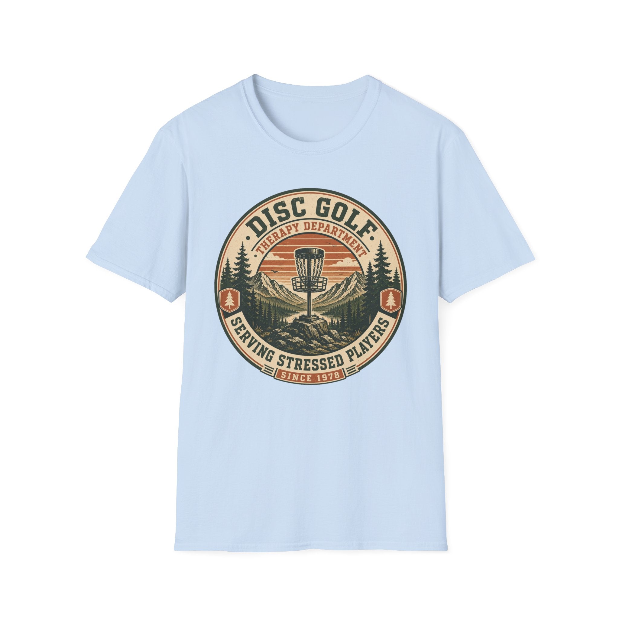 Disc Golf Therapy Department Vintage Disc Golf T-Shirt