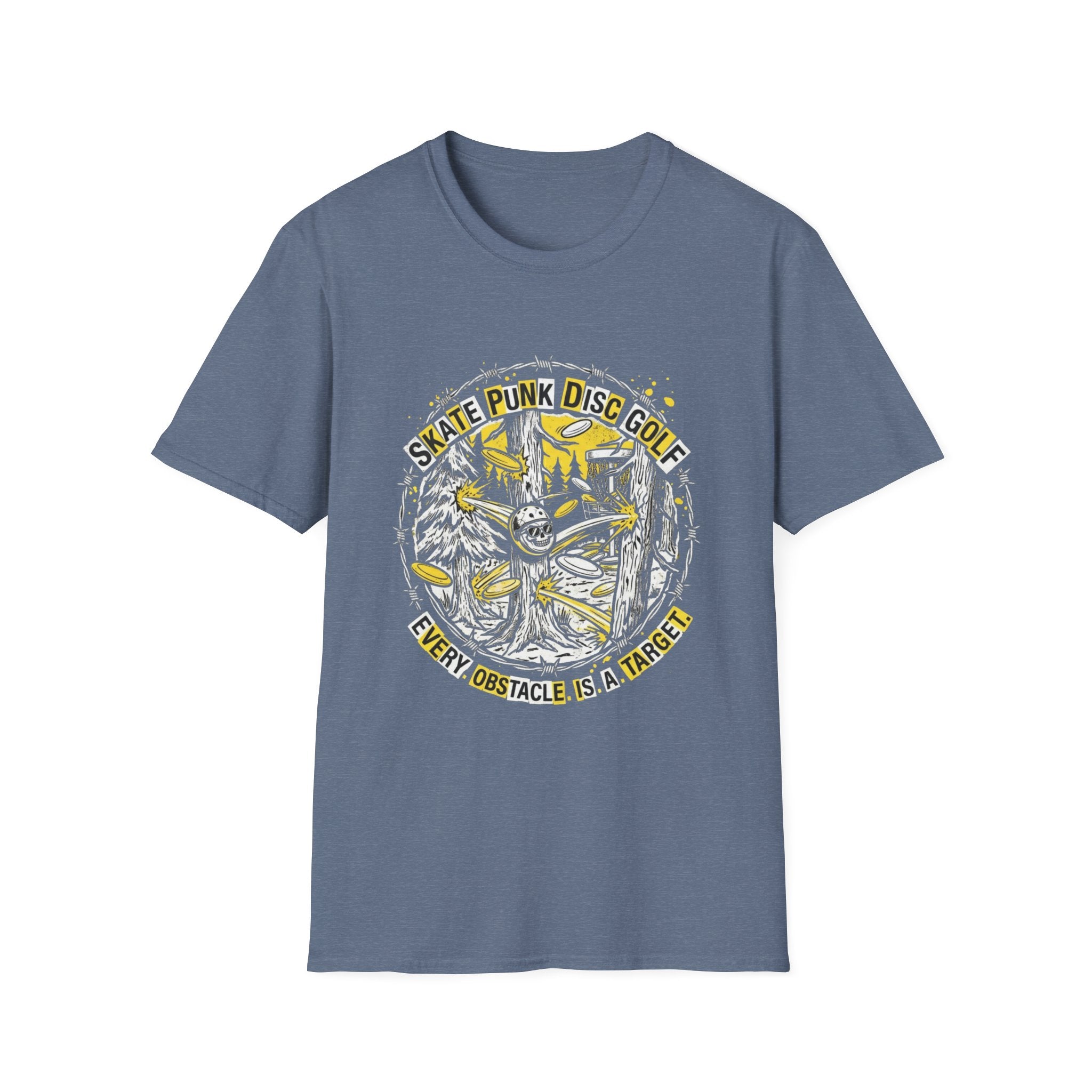 Skate Punk Disc Golf Vintage Disc Golf T-Shirt