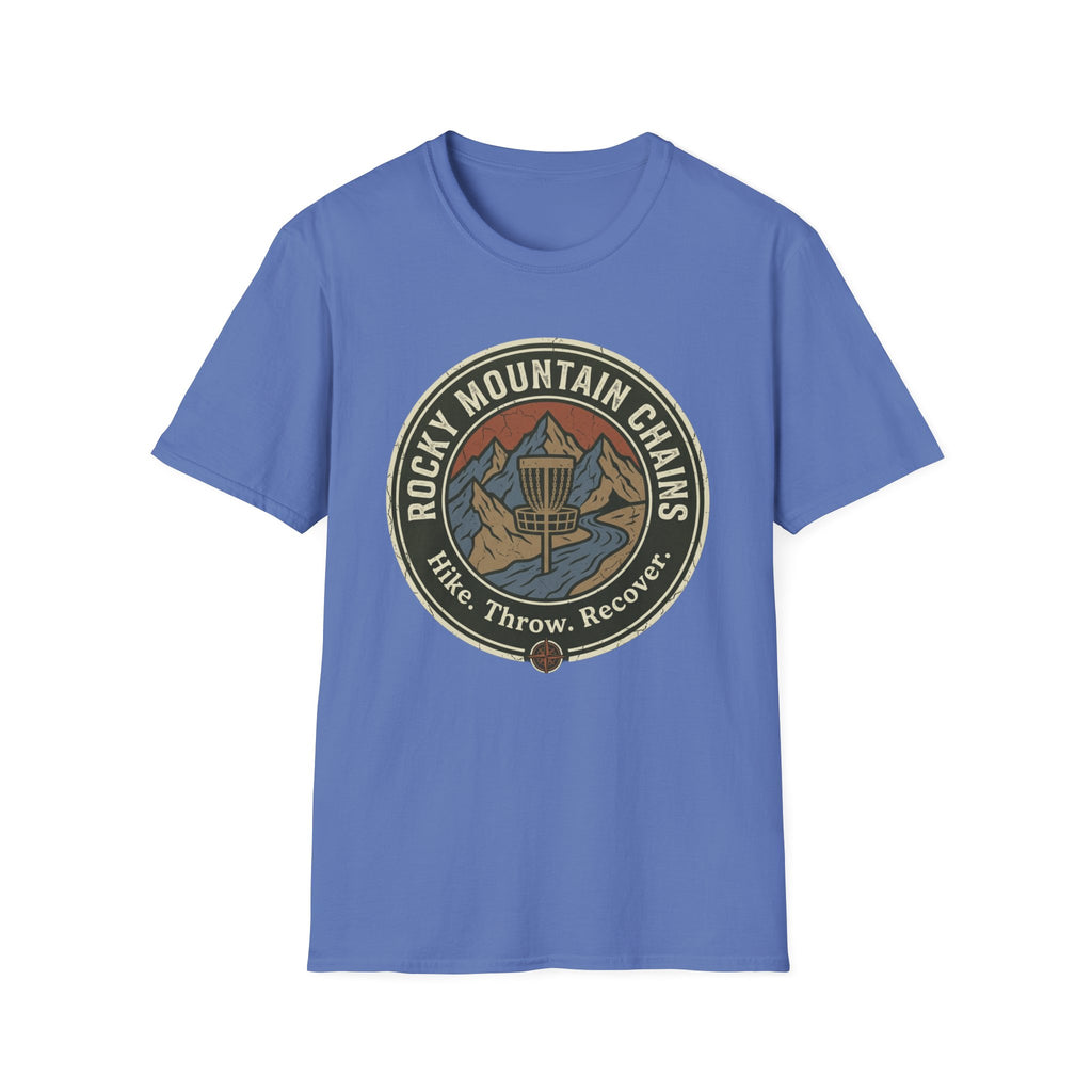 Rocky Mountain Chains Vintage Disc Golf T-Shirt