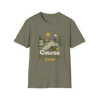 Course Maintenance Crew Vintage Disc Golf T-Shirt
