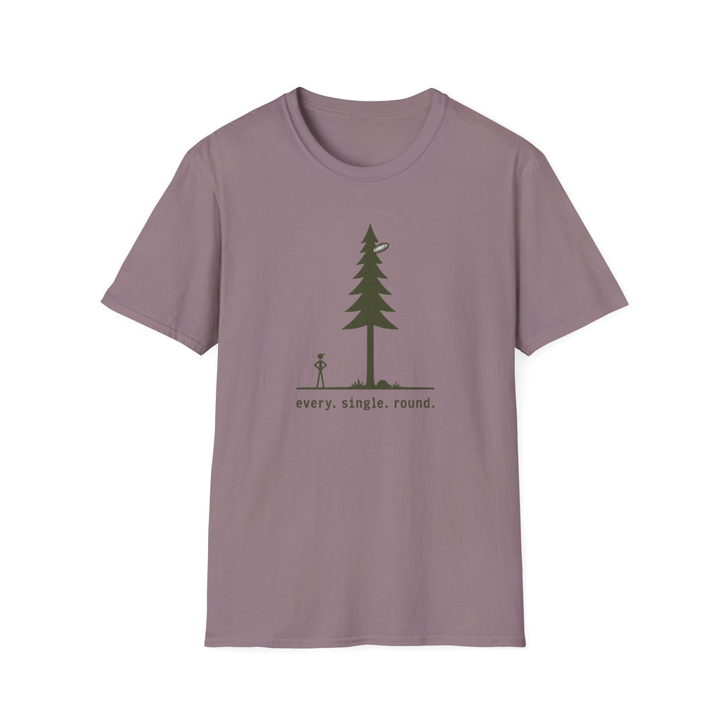 Every. Single. Round Vintage Disc Golf T-Shirt