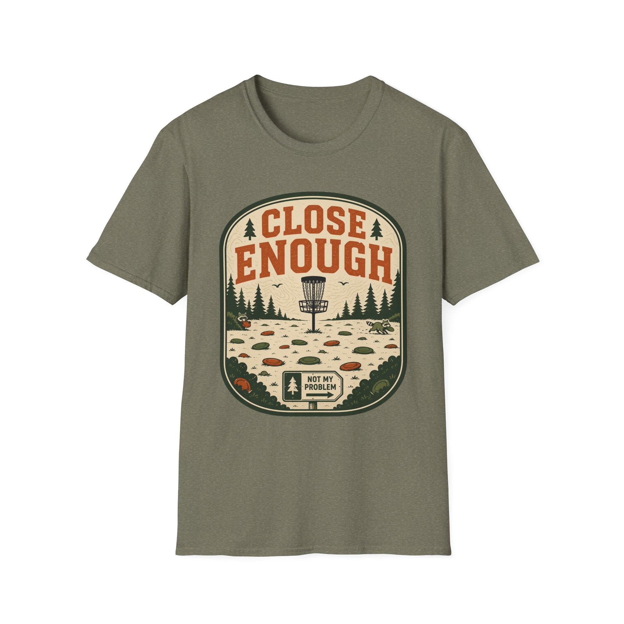 Close Enough Disc Golf T-Shirt