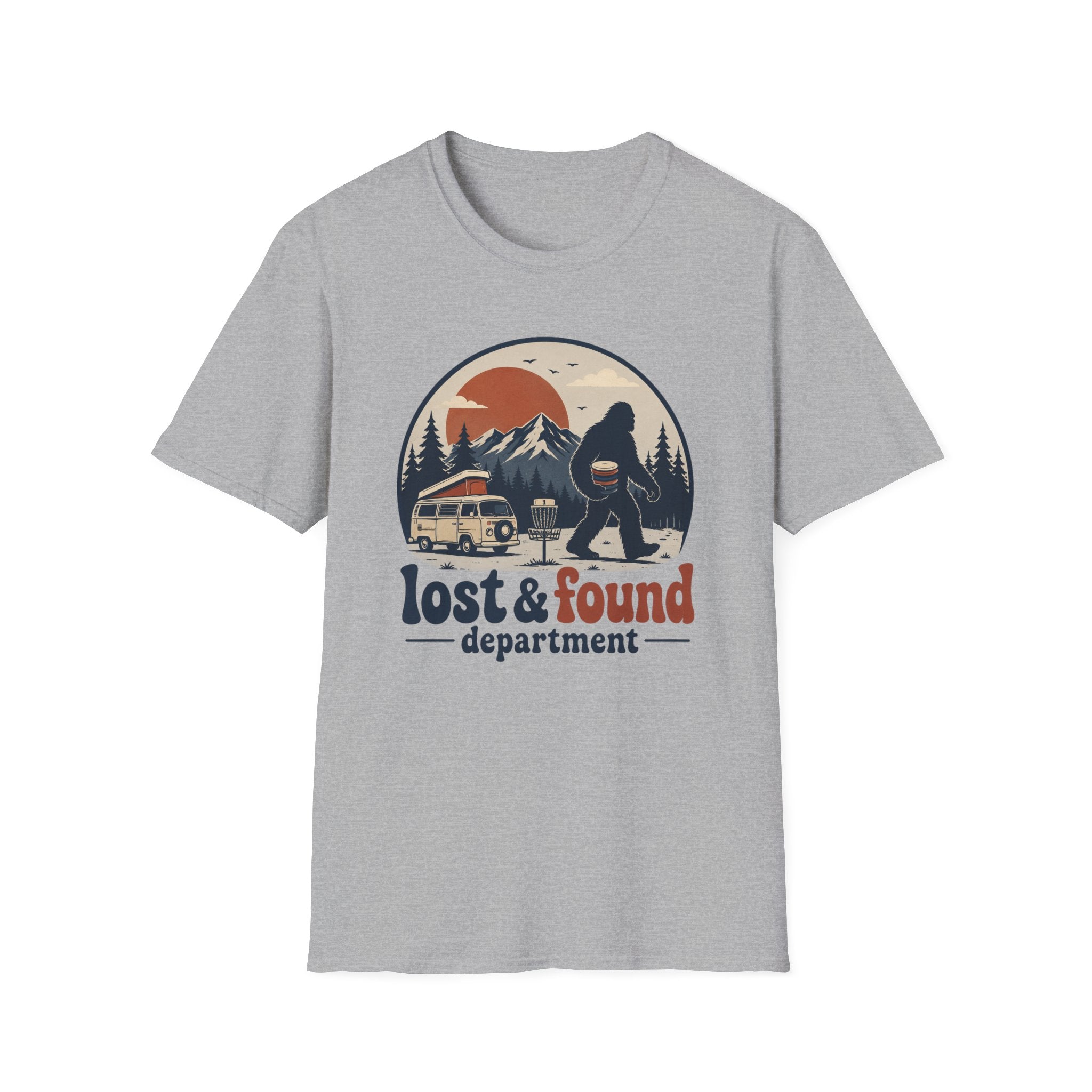 Lost and Found Department Vintage Disc Golf T-Shirt