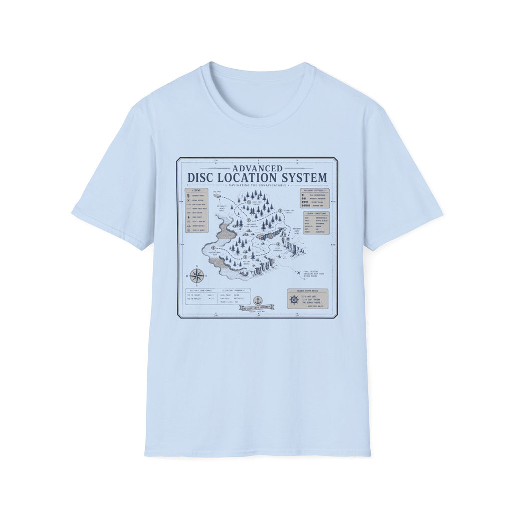 Disc Location System Vintage Disc Golf T-Shirt