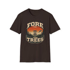 Fore the Trees Vintage Disc Golf T-Shirt