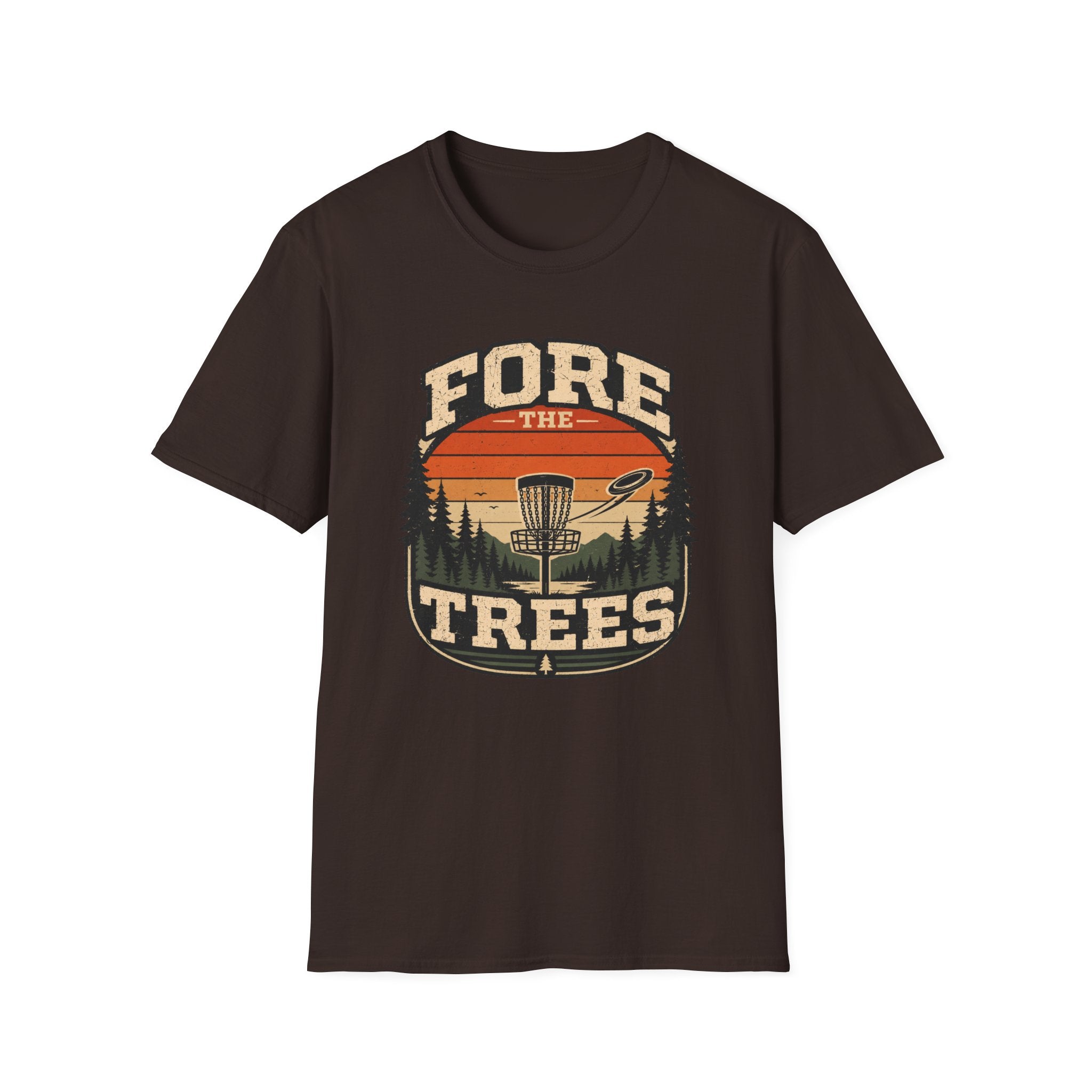 Fore the Trees Vintage Disc Golf T-Shirt