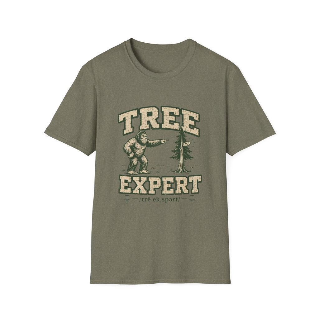 Tree Expert Vintage Disc Golf T-Shirt