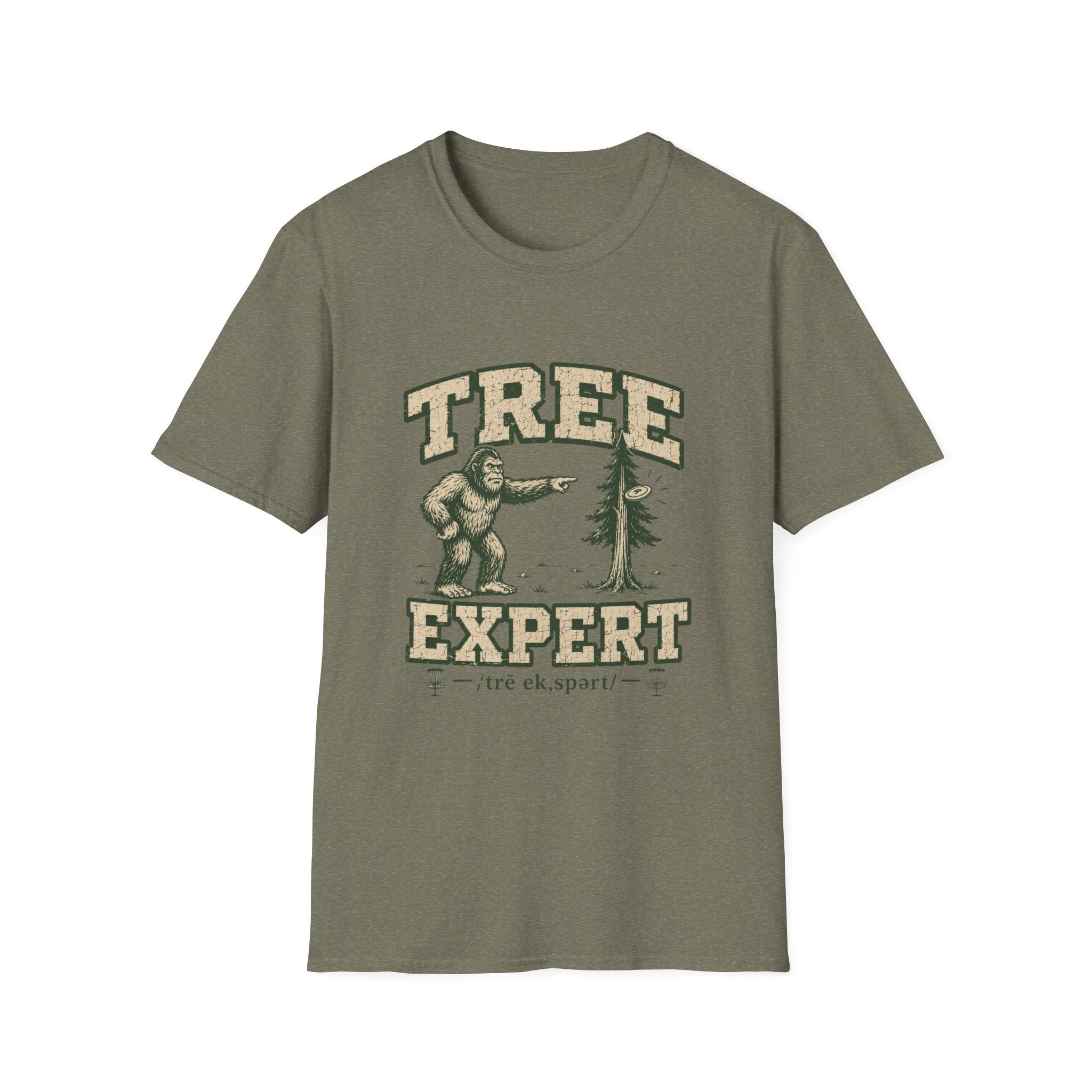 Tree Expert Vintage Disc Golf T-Shirt