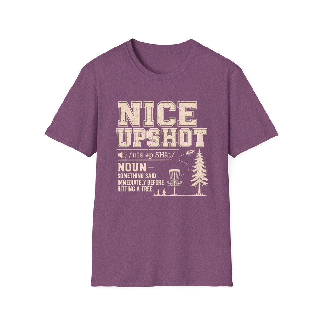 Nice Upshot Vintage Disc Golf T-Shirt