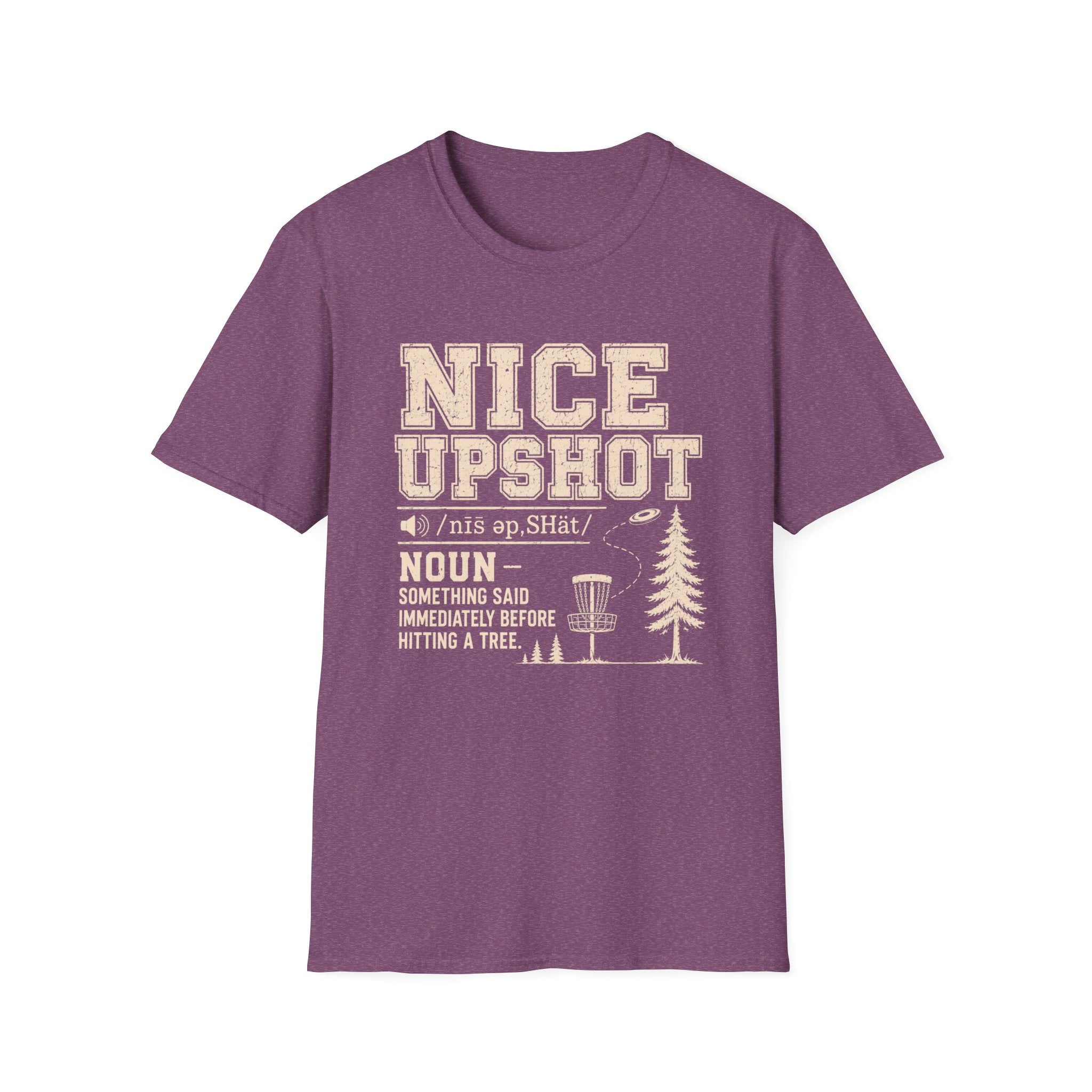 Nice Upshot Vintage Disc Golf T-Shirt