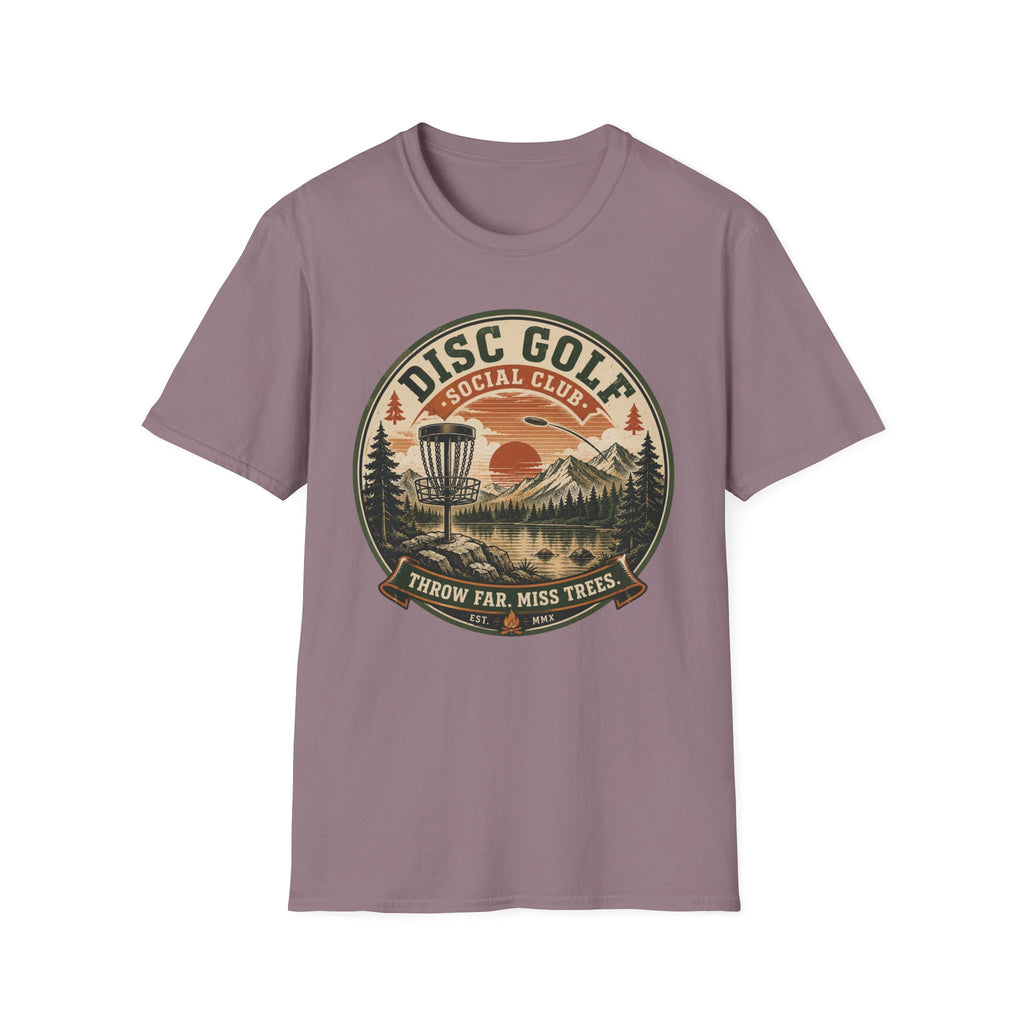 Disc Golf Social Club Vintage Disc Golf T-Shirt