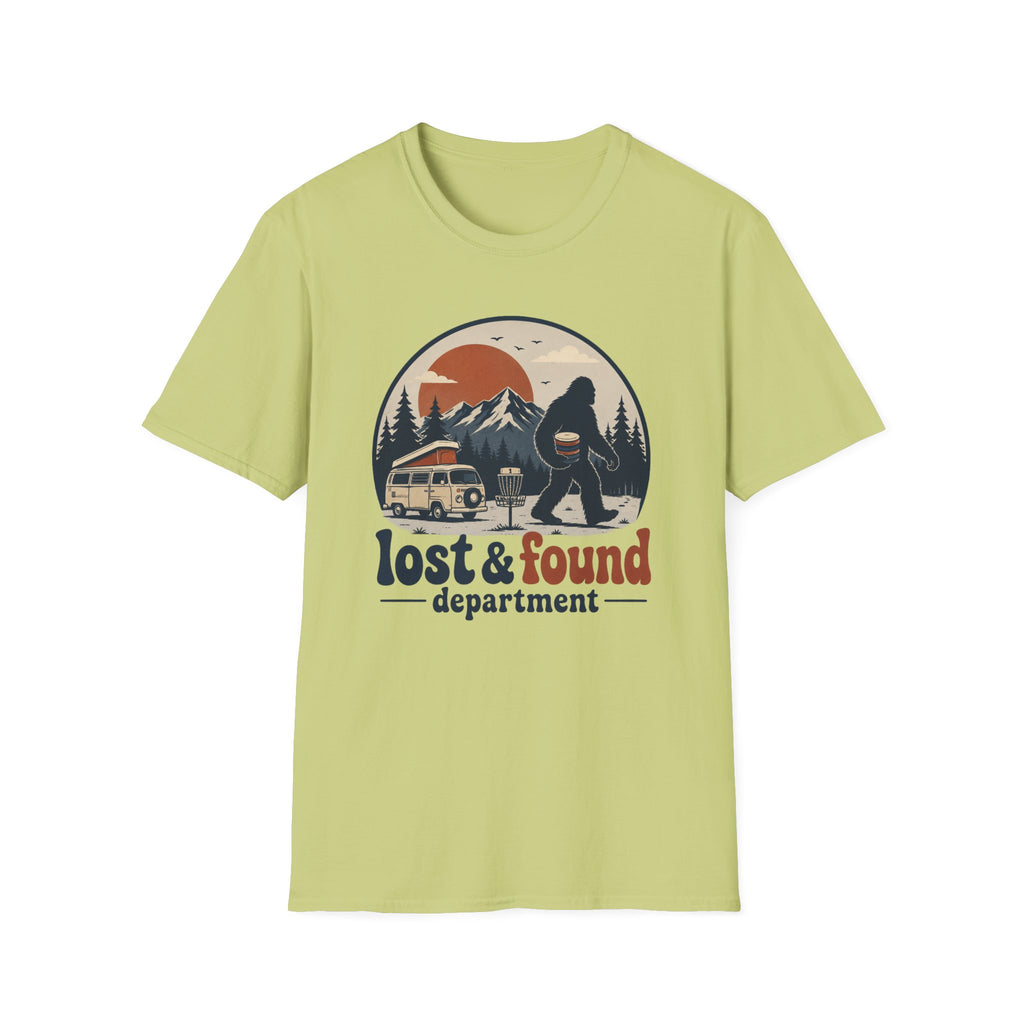 Lost and Found Department Vintage Disc Golf T-Shirt