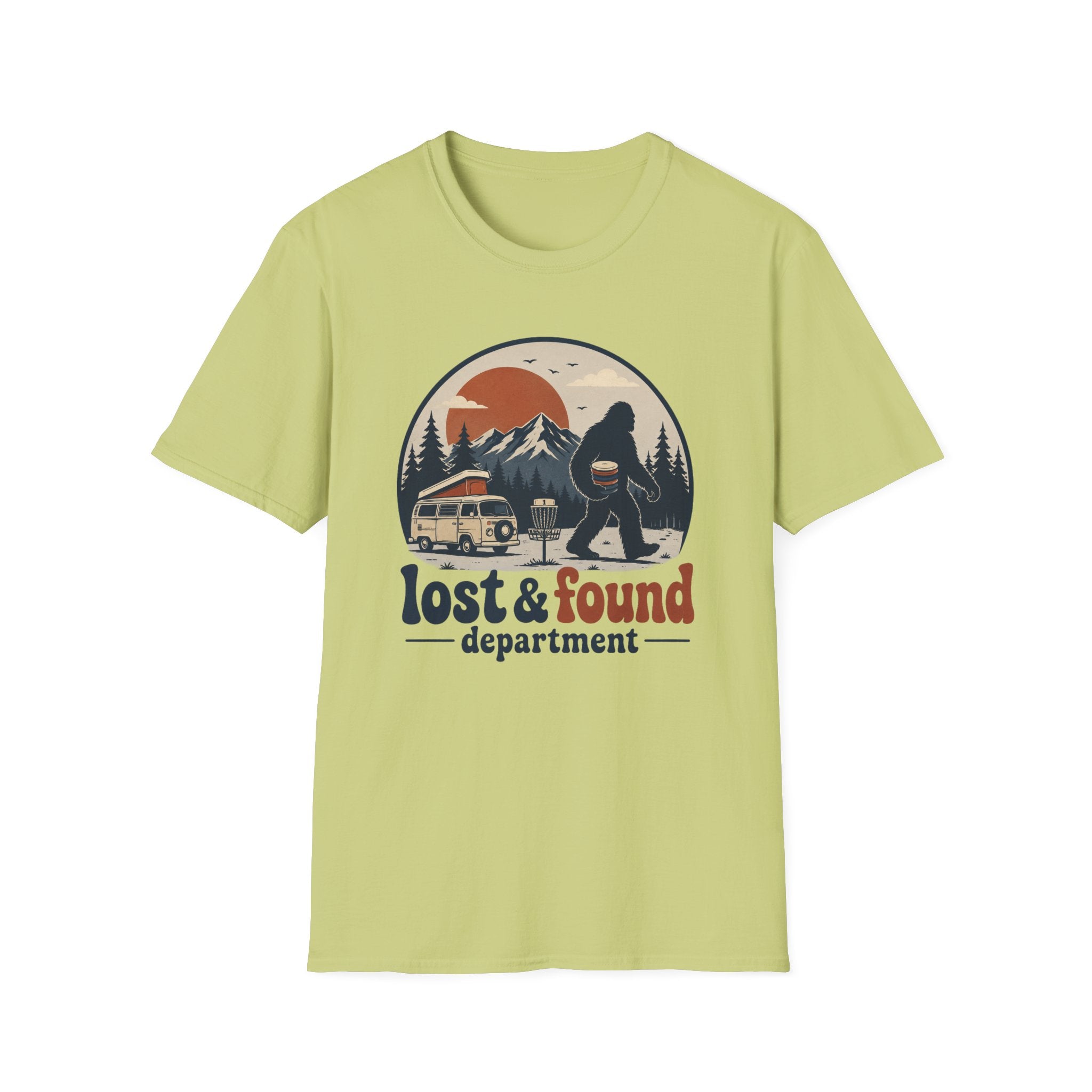 Lost and Found Department Vintage Disc Golf T-Shirt
