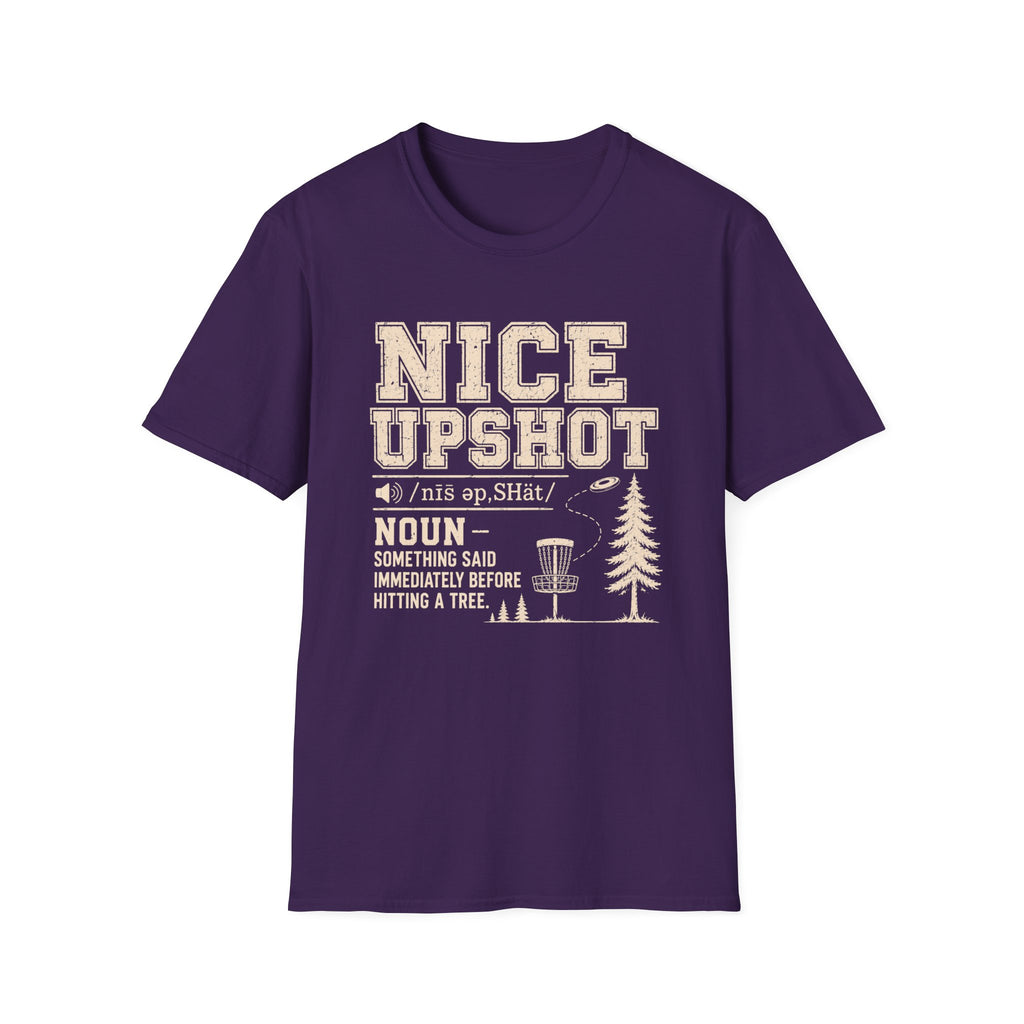 Nice Upshot Vintage Disc Golf T-Shirt