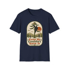 Even He Couldn't Save It Vintage Disc Golf T-Shirt