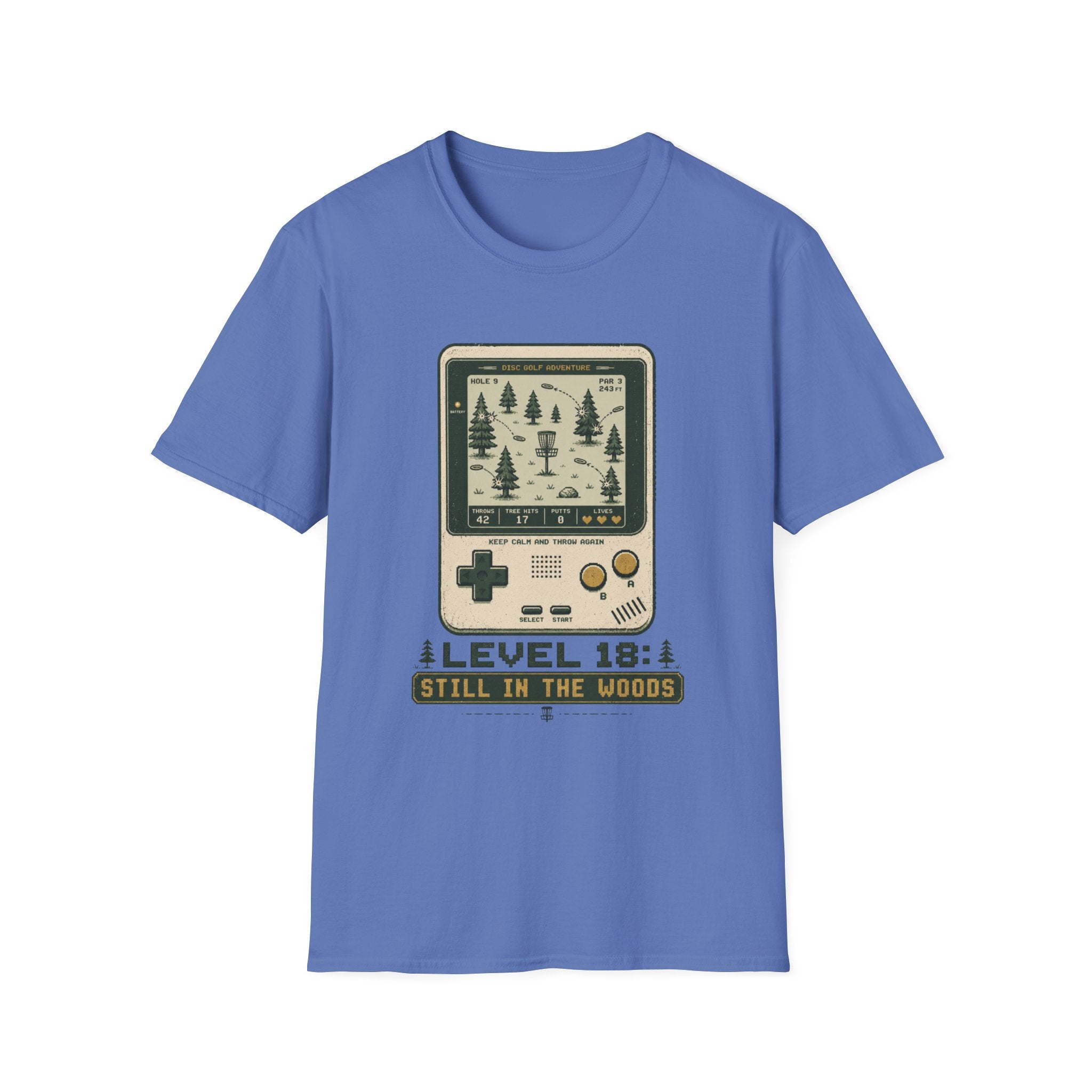 Level 18 Gamer Vintage Disc Golf T-Shirt