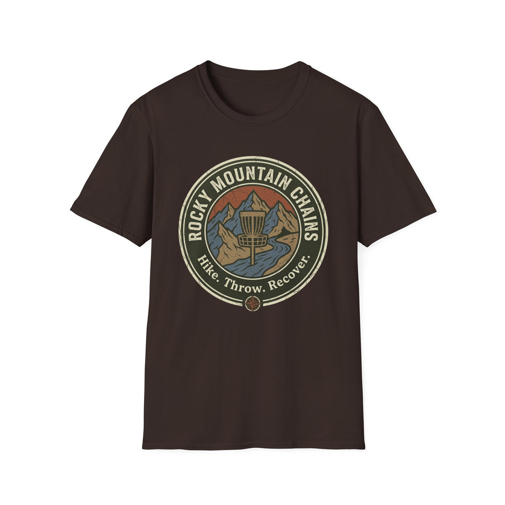 Rocky Mountain Chains Vintage Disc Golf T-Shirt