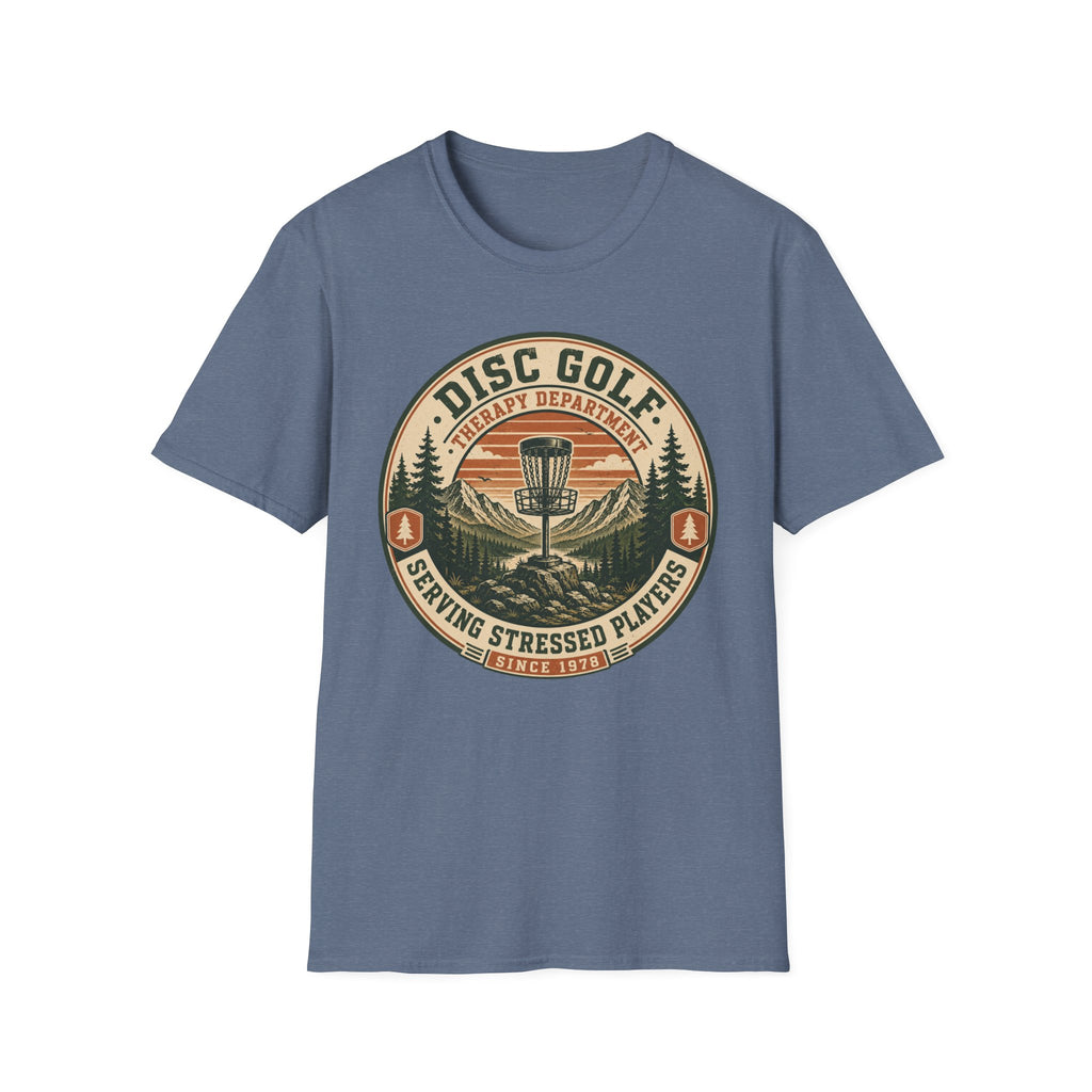 Disc Golf Therapy Department Vintage Disc Golf T-Shirt