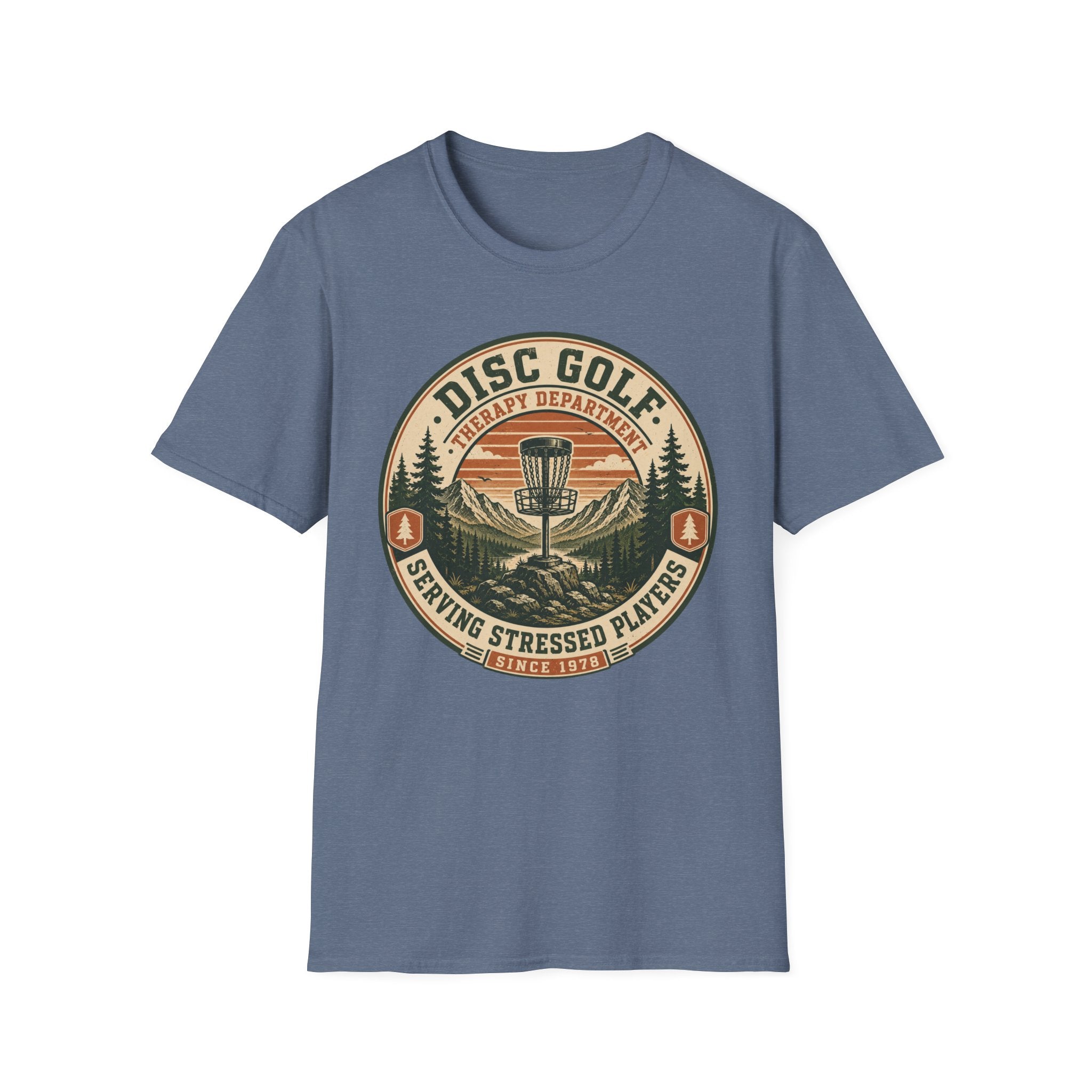 Disc Golf Therapy Department Vintage Disc Golf T-Shirt