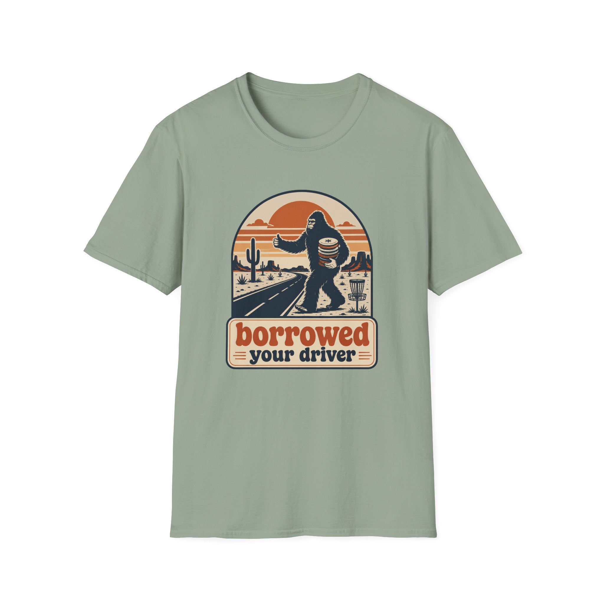 Borrowed Your Driver Vintage Disc Golf T-Shirt