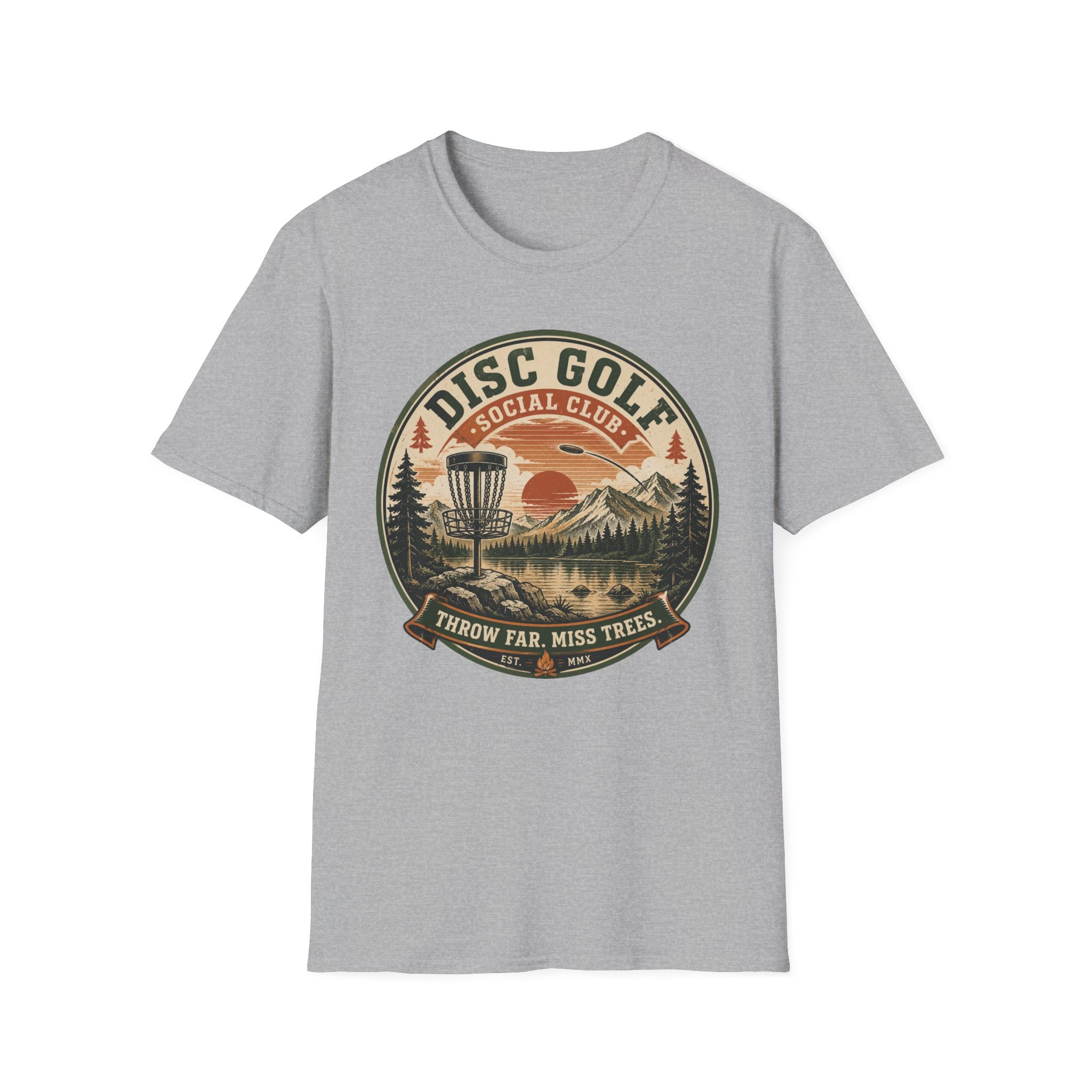 Disc Golf Social Club Vintage Disc Golf T-Shirt
