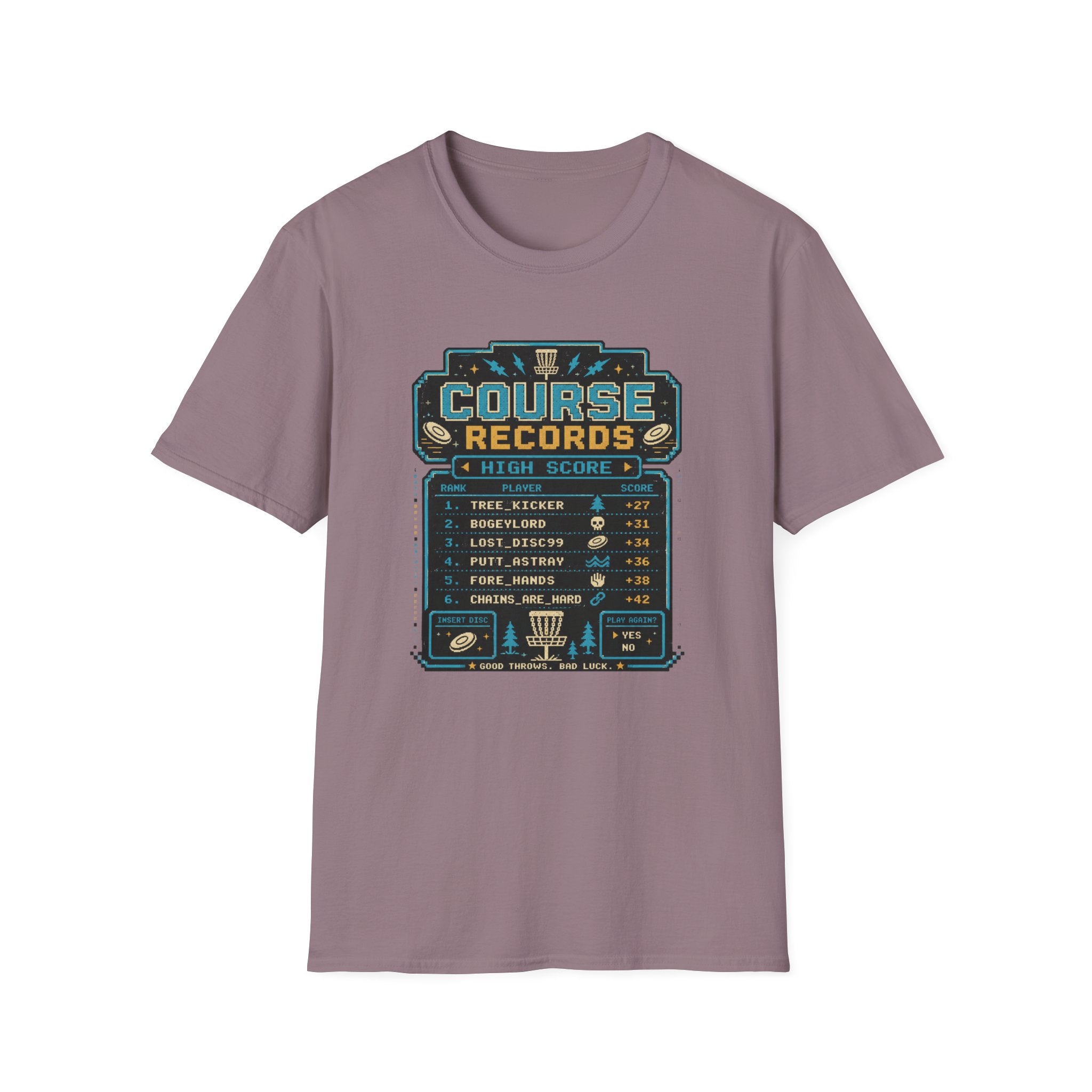 Course Records Vintage Disc Golf T-Shirt