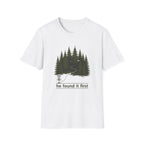 He Found It First Vintage Disc Golf T-Shirt