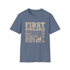 First Available Vintage Disc Golf T-Shirt