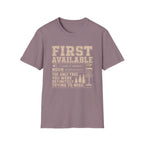 First Available Vintage Disc Golf T-Shirt