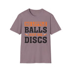 No Little Balls Vintage Disc Golf T-Shirt