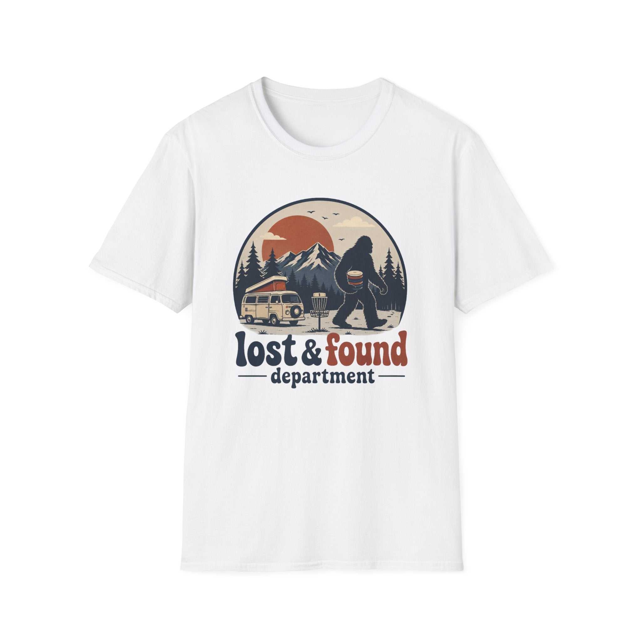 Lost and Found Department Vintage Disc Golf T-Shirt