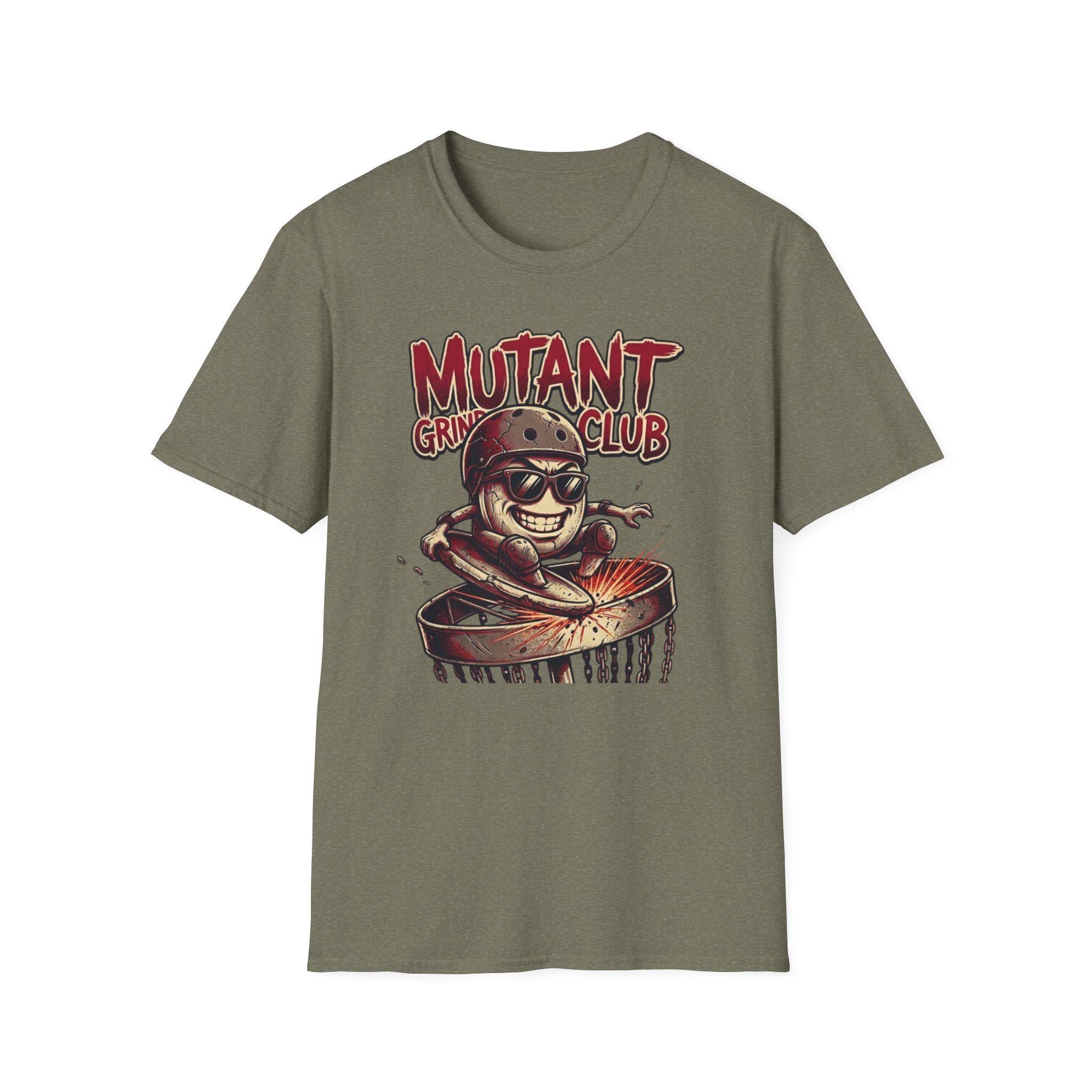 Mutant Grind Club Vintage Disc Golf T-Shirt