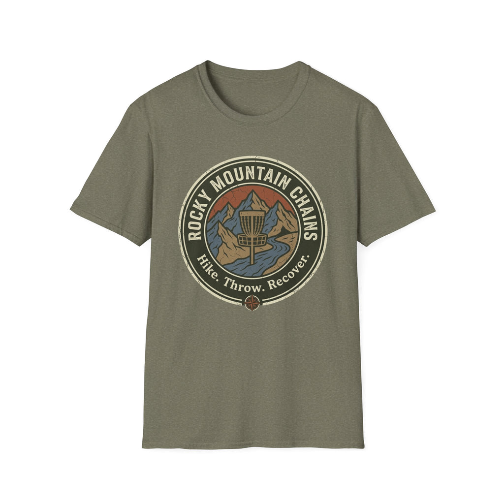 Rocky Mountain Chains Vintage Disc Golf T-Shirt
