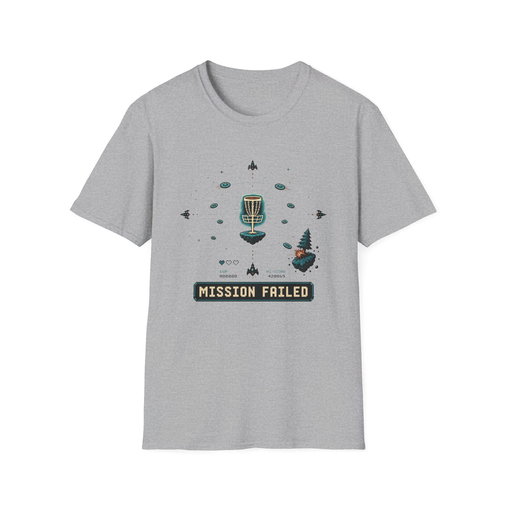 Mission Failed Vintage Disc Golf T-Shirt
