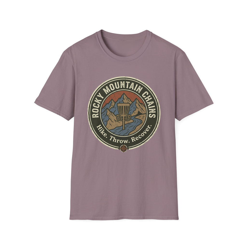 Rocky Mountain Chains Vintage Disc Golf T-Shirt