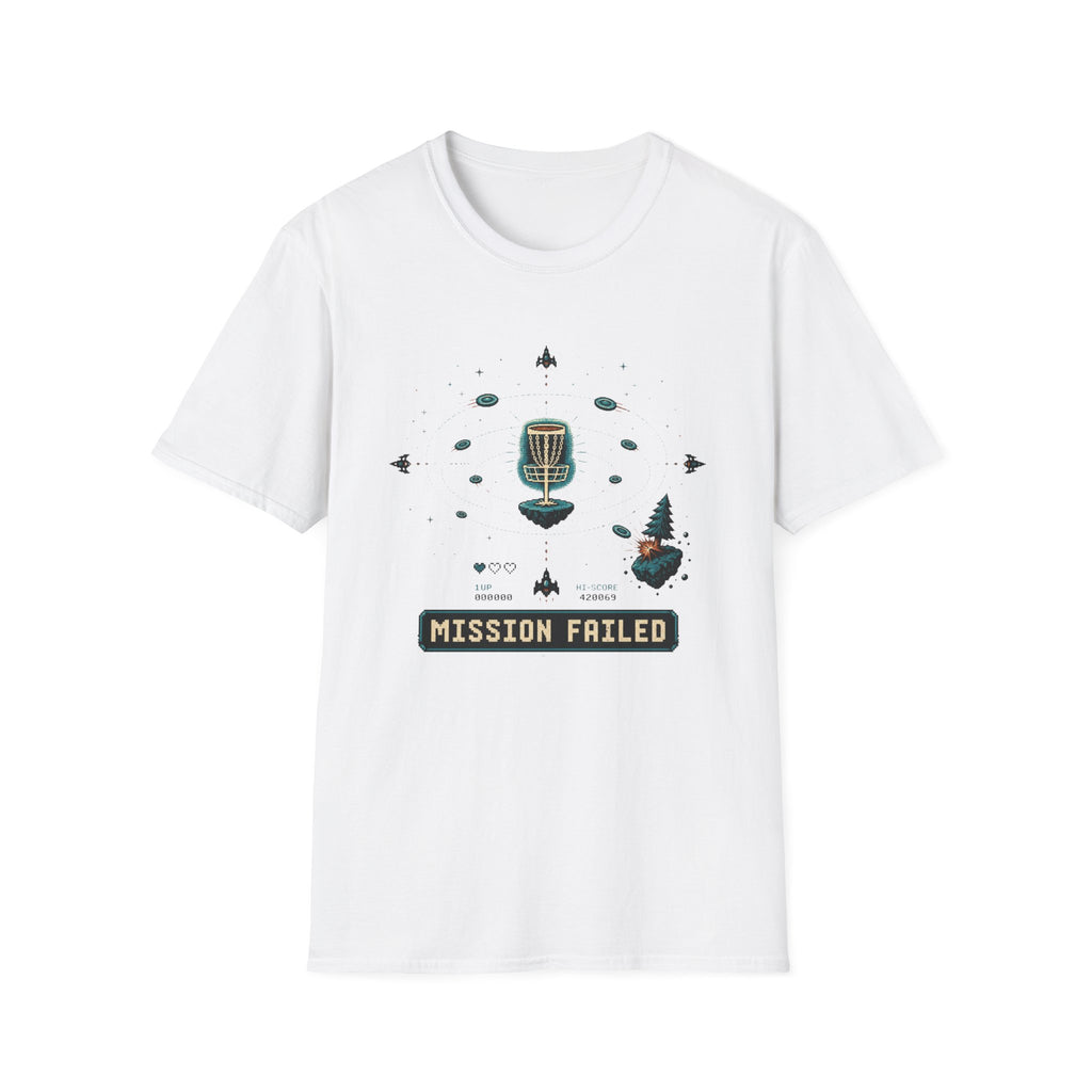 Mission Failed Vintage Disc Golf T-Shirt