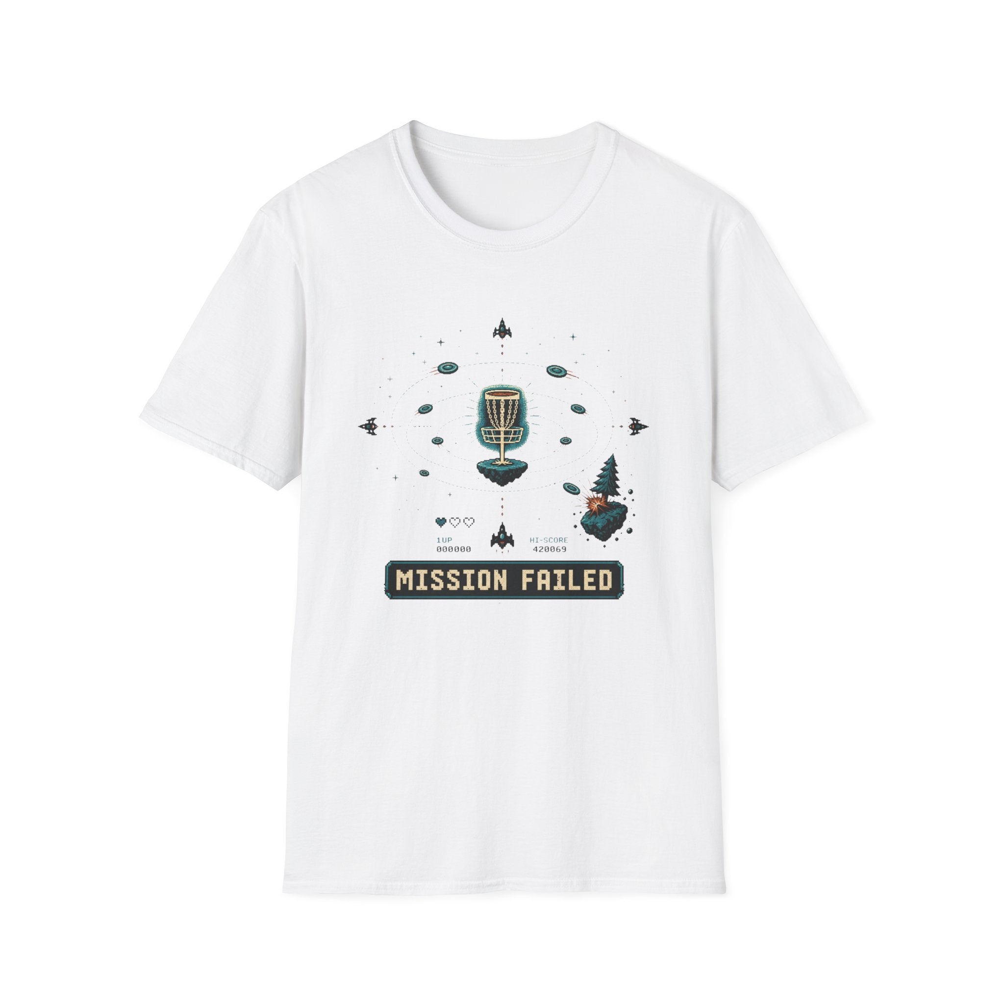 Mission Failed Vintage Disc Golf T-Shirt