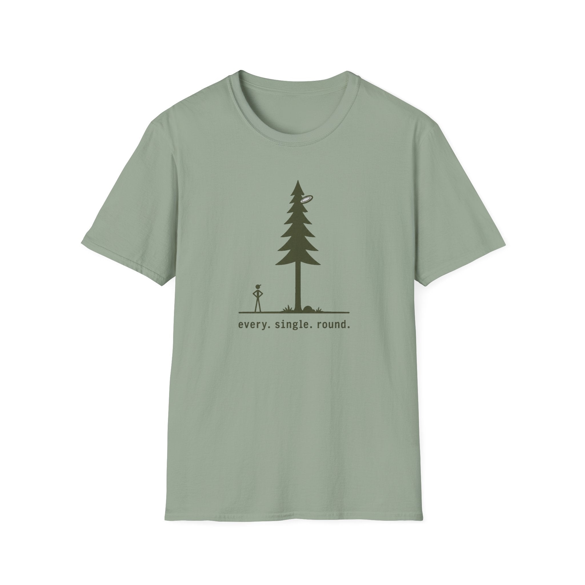 Every. Single. Round Vintage Disc Golf T-Shirt