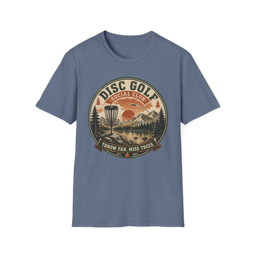 Disc Golf Social Club Vintage Disc Golf T-Shirt