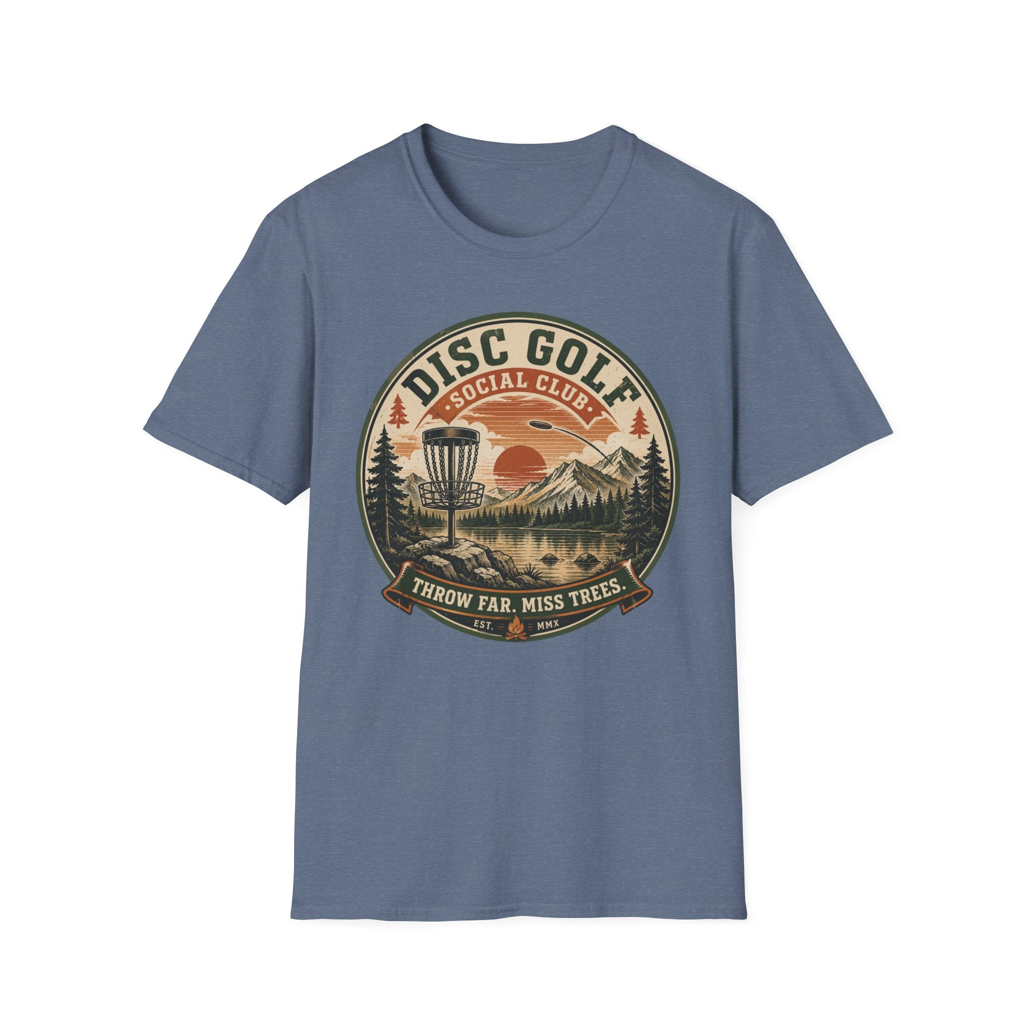 Disc Golf Social Club Vintage Disc Golf T-Shirt