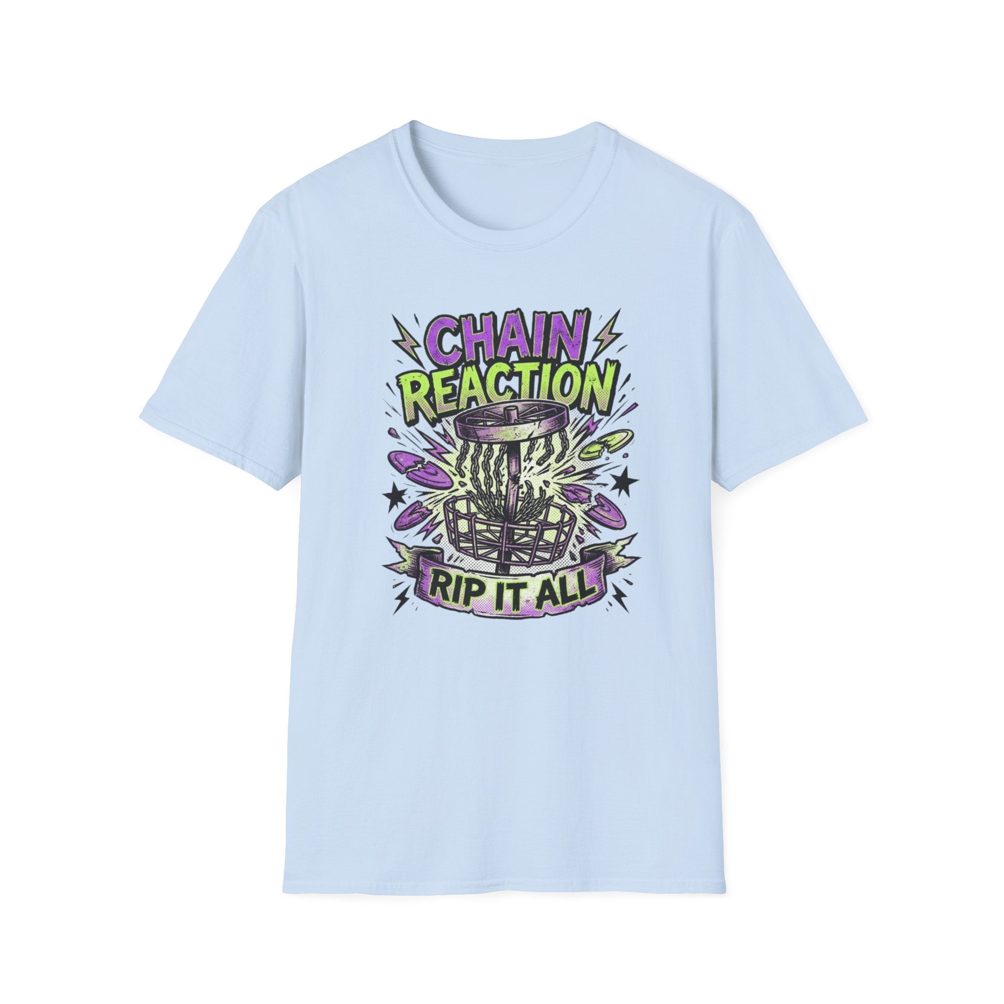 Chain Reaction Vintage Disc Golf T-Shirt