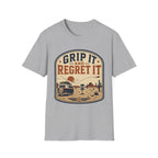 Grip It and Regret It Vintage Disc Golf T-Shirt