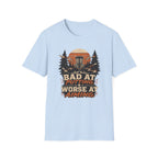 Bad at Putting - Worse at Aiming Vintage Disc Golf T-Shirt