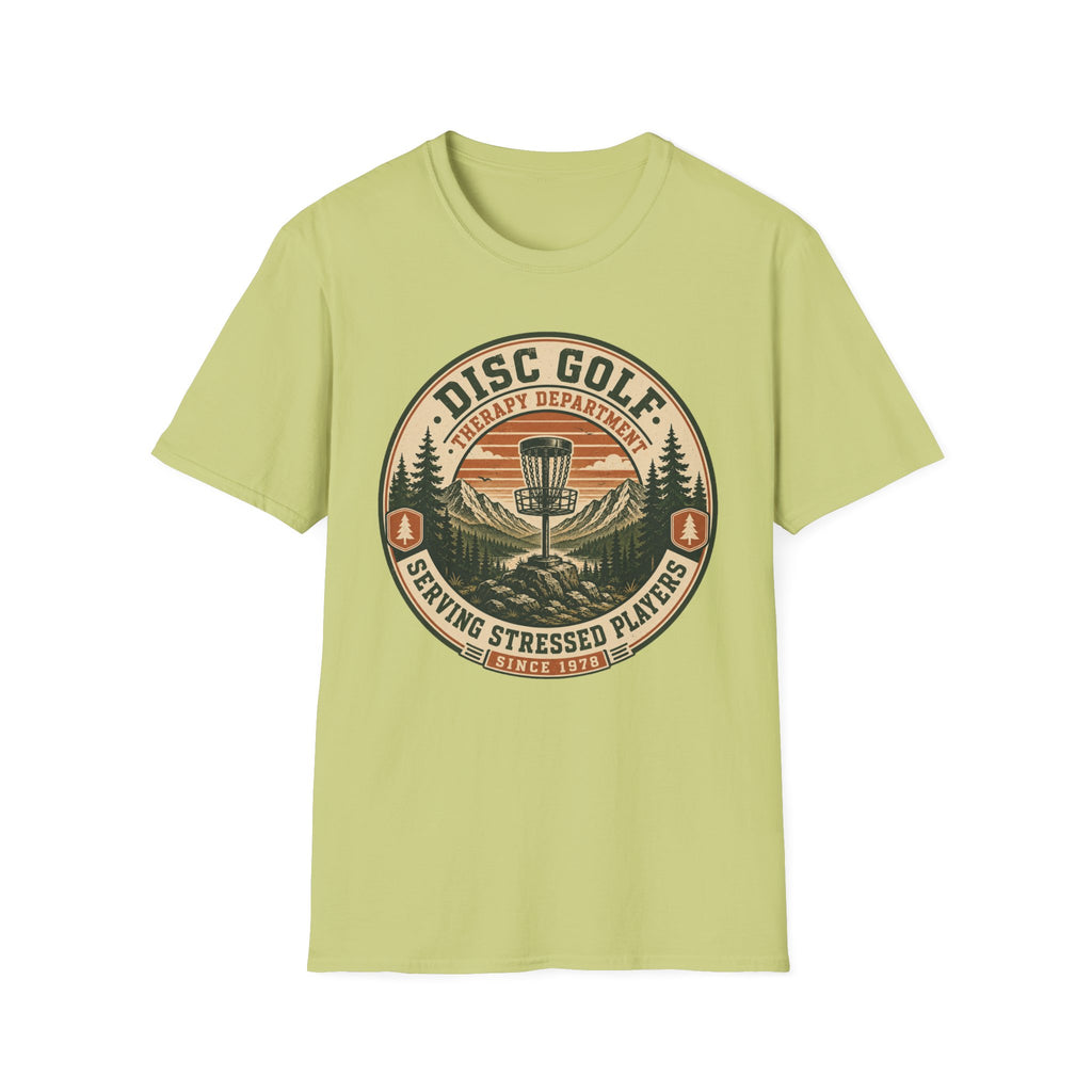Disc Golf Therapy Department Vintage Disc Golf T-Shirt