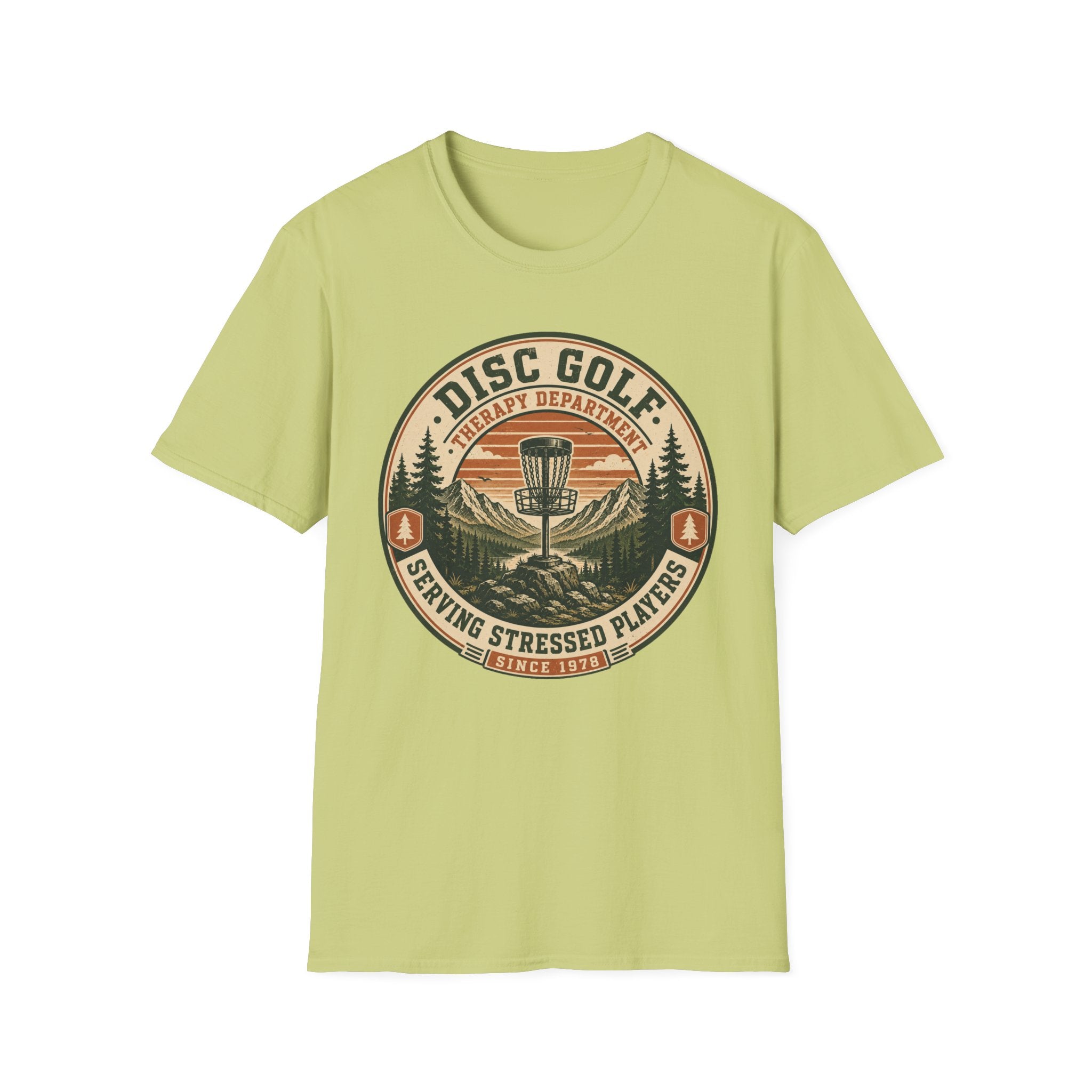 Disc Golf Therapy Department Vintage Disc Golf T-Shirt