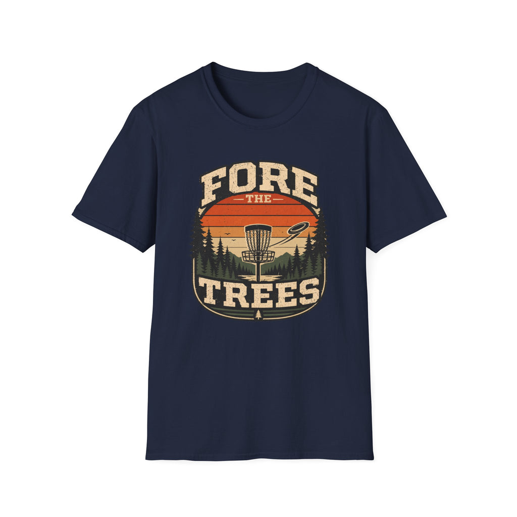 Fore the Trees Vintage Disc Golf T-Shirt