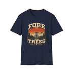 Fore the Trees Vintage Disc Golf T-Shirt