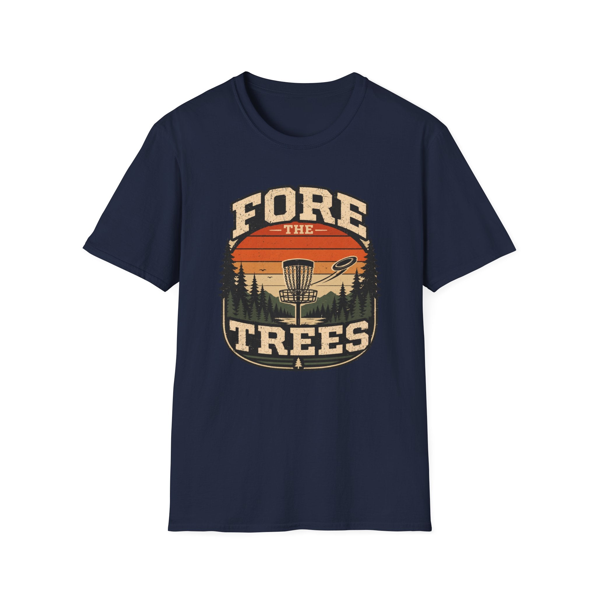 Fore the Trees Vintage Disc Golf T-Shirt