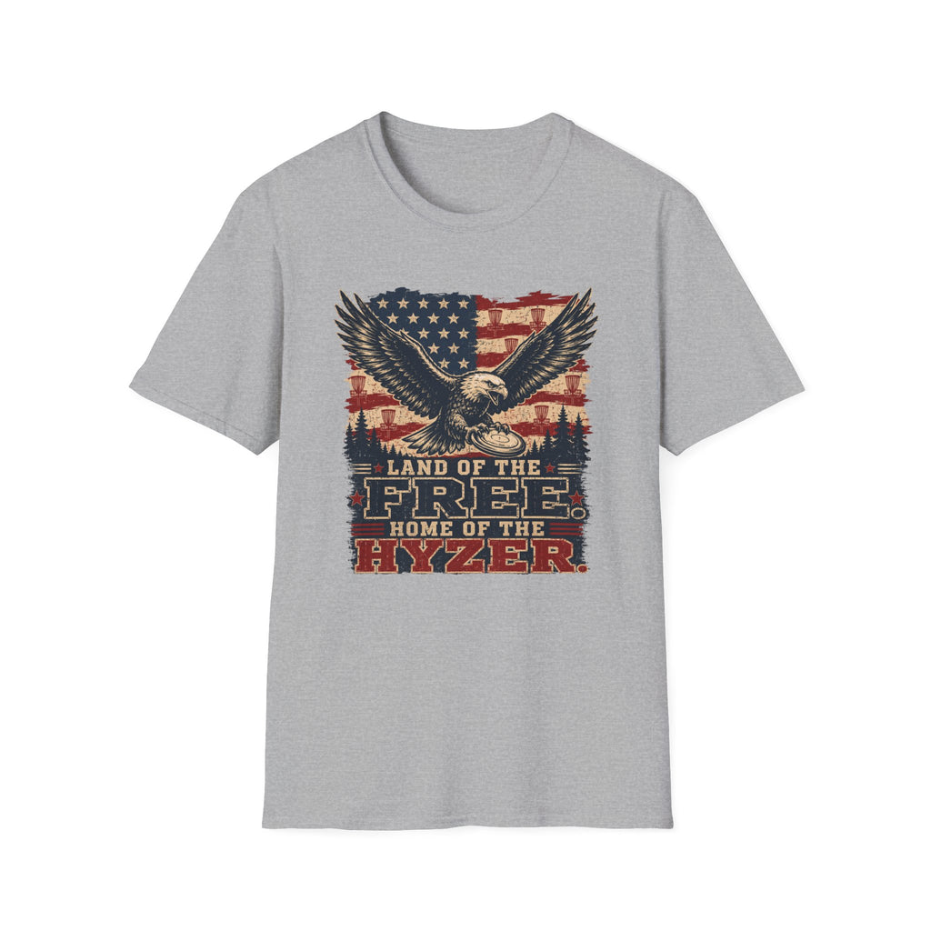 Land of the Free Vintage Disc Golf T-Shirt